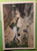 ESCALADE, Gua , Sierra De Guara,Barranco Del Gorgas Negras, Foto Alfredo  Lopez, Luis Rodrigo,  Espana , TB - Klimmen