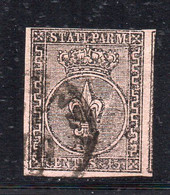 ASI1066 - PARMA 1852 , 15 Cent N. 3 Usato. Giusto In Alto - Parma