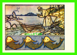 ILLUSTRATEUR I. BILIBINE (1876-1942) - TALE OF THE FISHERMAN & GOLD FISH 1908 - THE RUSSIAN MUSEUM - AURORA ART PUB. - - Bilibine