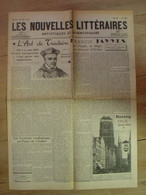 NOUVELLES LITTERAIRES  20 MAI 1939 - TRADUCTION - FRANCIS JAMMES - GRENOBLE - PEGUY - JONATHAN SWIFT - PUBLICITE RENAULT - General Issues