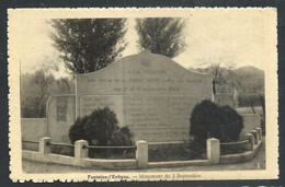 +++ CPA - FONTAINE L'EVEQUE - Monument Du 5 Septembre   // - Fontaine-l'Eveque