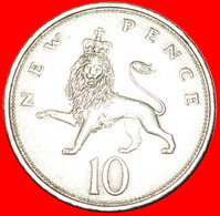 • LION (1968-1981): GREAT BRITAIN ★ 10 NEW PENCE 1968! LOW START ★ NO RESERVE! - 10 Pence & 10 New Pence