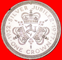 • GREAT BRITAIN: ISLE OF MAN ★ 1 CROWN 1952-1977 MINT LUSTER! LOW START ★ NO RESERVE! - Isla Man