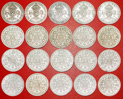 • COMPLETE SET 20 COINS: UNITED KINGDOM ★ 2 SHILLINGS FLORIN 1947-1967! LOW START ★ NO RESERVE! - Verzamelingen