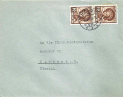 Brief  Thalwil - Turbenthal  (PJ Frankatur)           1940 - Otros & Sin Clasificación