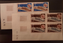 St.Pierre Et Miquelon/Saint Pierre And Miquelon N°399/400 Nd Bloc De 4 Cd**TB - Imperforates, Proofs & Errors