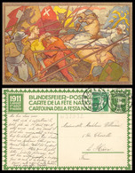 Entier Postal Suisse BAULMES - Carte Fête Nationale 1911 - Bundesfeier Postkarte - Illust. DUNK - Edit. WOLFENSBERGER - Baulmes