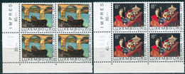 A14-15-1) Luxemburg - Mi 904 / 905 ⊞ ECKE LIU ✶✶ (A) - 4-8f     CEPT 71 - Unused Stamps