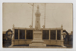 BRUAY Sur ESCAUT - 59 - Nord - CARTE PHOTO - Le Monument Aux Morts - Bruay Sur Escaut