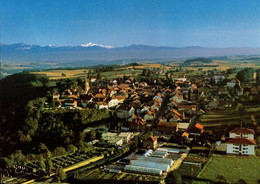 COSSONAY    ( SUISSE )    ET LES ALPES - Cossonay