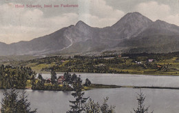 3216 - Österreich - Kärnten , Hotel Schwelle , Insel Am Faakersee - Gelaufen 1908 - Faakersee-Orte