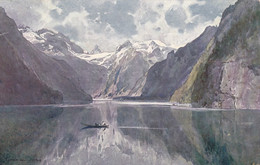 3306 - Deutschland - Bayern , Königssee , Compton , Künstlerkarte - Gelaufen 1912 - Compton, E.T.