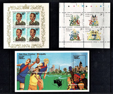 Hutt River Province 1974 Secession, 1982 Arms, 1984 Ausipex Minisheets MNH - Cinderellas