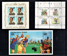 Hutt River Province 1974 Secession, 1982 Arms, 1984 Ausipex Minisheets MNH - Cinderella