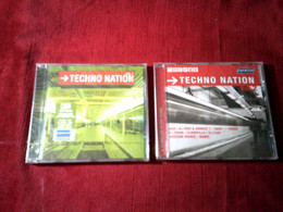 Techno Nation  °  VOLUME  1 ET 2  /////     Cd 44  Titres - Dance, Techno En House
