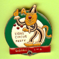 Pin's Club Lions Circus Party Cirque - 4L10 - Vereinswesen