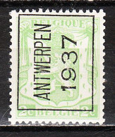 PRE320**  Petit Sceau De L'Etat - Antwerpen 1937 - MNH** - LOOK!!!! - Typo Precancels 1936-51 (Small Seal Of The State)