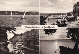 3320 - Deutschland - Werbellinsee , Schorfheide , Boot , Mehrbildkarte - Gelaufen 1969 - Finowfurt