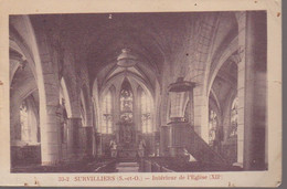 SURVILLIERS - INTERIEUR DE L EGLISE - Survilliers