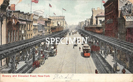 Bowery And Elevated Road - New-York - Union Square