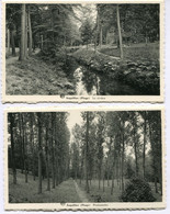 CPA - 2 Cartes Postales - Belgique - Asquillies (Plage) - La Rivière - Promenade (DG15475) - Quévy