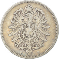 Monnaie, GERMANY - EMPIRE, Wilhelm I, Mark, 1874, Stuttgart, TTB, Argent, KM:7 - 1 Mark