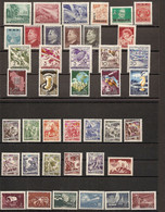 Yugoslavia 1950 Complete Year, MNH (**) Michel 598-639 - Annate Complete