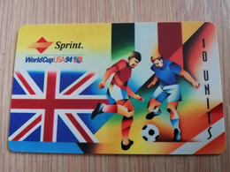 UNITED STATES USA AMERIKA  SPRINT 10 UNITS WORLDCUP FOOTBALL  MINT **4280** - Sprint