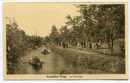 CPA - Carte Postale - Belgique - Asquillies Plage - Le Canotage (DG15488) - Quévy