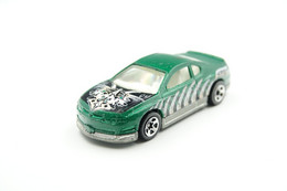 Hot Wheels Mattel Monte Carlo Concept Car T-Wreks Metallic Green -  Issued 2003, Scale 1/64 - Matchbox (Lesney)