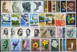 Yugoslavia 1963 Complete Year, MNH (**) Michel 1032-1068 - Full Years