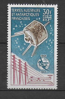 TAAF - 1965 - POSTE AERIENNE YVERT N° 9 ** MNH -  UIT TELECOMMUNICATIONS - COTE = 290 EUR. - Nuevos