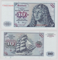 T144120 Banknote 10 DM Deutsche Mark Ro. 286a Schein 2.Jan. 1980 KN CJ 0511850 Q - 10 DM