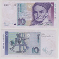 T144258 Banknote 10 DM Deutsche Mark Ro. 303a Schein 1.Okt. 1993 KN DN 2337111Z2 - 10 Deutsche Mark