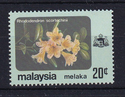 Malaya - Malacca: 1979   Flowers   SG87    20c     MNH - Malacca