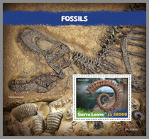 SIERRA LEONE 2020 MNH Fosslis Fosslilien Fossliles S/S - OFFICIAL ISSUE - DHQ2053 - Fossils