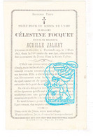 DP Célestine Focquet ° 1842 † Mariembourg Couvin 1893 X Achille Jalhay - Devotion Images