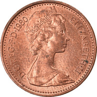 Monnaie, Grande-Bretagne, Elizabeth II, 1/2 New Penny, 1980, SUP, Bronze, KM:914 - 1/2 Penny & 1/2 New Penny