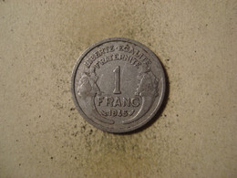 MONNAIE FRANCE 1 FRANC 1945 MORLON - 1 Franc