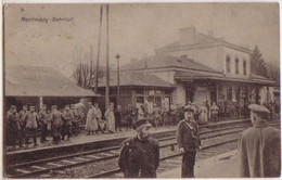 03556 Feldpost Ak Montmedy Bahnhof 1915 - Lothringen