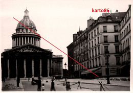 Paris 5ème * Place Panthéon * WW2 * Photo D'un SS Soldat Allemand Pendant Occupation * Guerre 39/45 - Paris (05)