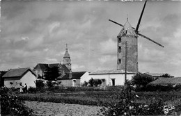 St Michel Chef Chef * Vue Sur Le Moulin à Vent Molen * L'église - Saint-Michel-Chef-Chef