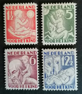 Nederland/Netherlands - Nrs. 232 T/m 235 Kinderzegels 1930 (postfris Met Plakker) - Andere & Zonder Classificatie