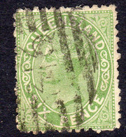 Australia Queensland 1882 6d Green, Used, SG 170 - Usados