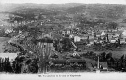 Capdenac * Vue Générale De La Gare * Ligne Chemin De Fer Du Lot - Andere & Zonder Classificatie