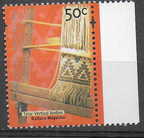 ARGENTINA - 2000 - TELAIO ANDINO - 50 C - USATO (YVERT 2210 - MICHEL 2592I) - Used Stamps