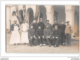 CPA 11 Carte Photo Hopital Temporaire Militaire à Castelnaudary - Castelnaudary