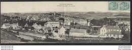 CPA 48 St Chely D'Apcher Carte Double Panoramique Vue Générale - Saint Chely D'Apcher