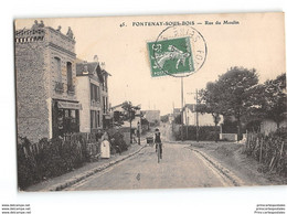 CPA 94 Fontenay Sous Bois Rue Du Moulin - Fontenay Sous Bois