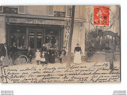 CPA 93 Carte Photo Bondy Devanture De Café - Bondy